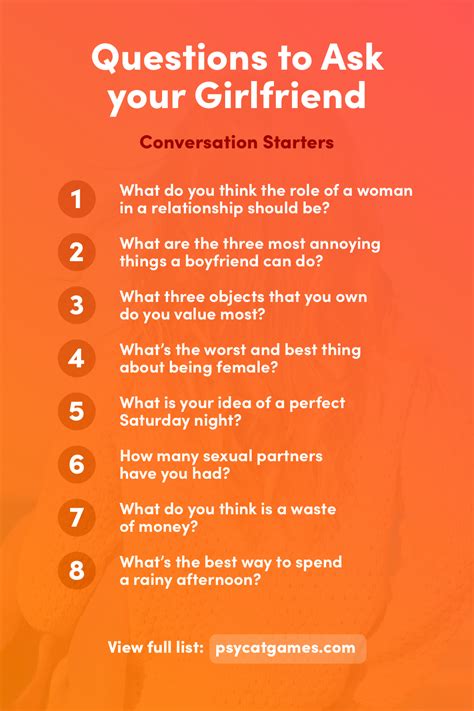 Dating conversation starters with a girl